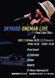 SKYKIDD Oneman LIVE