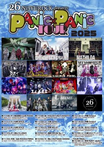 26 NiJYUROCK presents PANiC×PANiC TOUR 2025