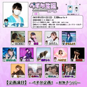 ぺすか生誕2025~1部 パール~